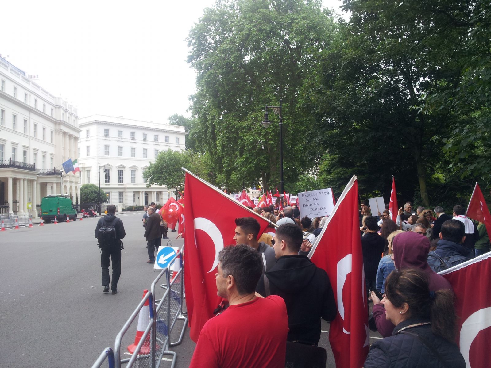 Gezi Park Protestosu-Turkish Embassy